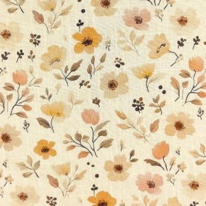 Material In și Vâscoză Imprimat - Sweet and Small Beige - Img 2