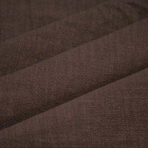 Material In Stonewashed (Slub) Maro - Chocolate Brown