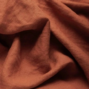 Material In Subțire Prespălat, 100% in - Rust