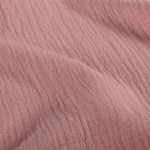 Material Muselină Dublă, 100% bumbac - Pink