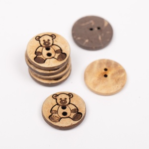 Nasture din cocos 15mm - urs