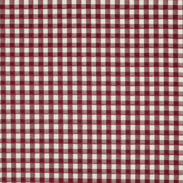 Poplin Bumbac Brodat Yarn Dyed Carouri - Burgundy - Img 2