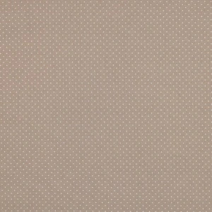 Poplin Bumbac Imprimat Buline Mici - Sand