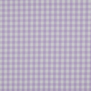 Poplin Imprimat Checks - Liliac