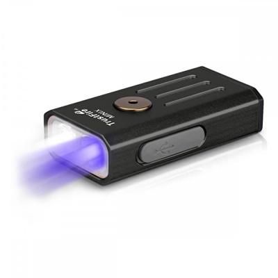 LANTERNĂ LED CU LUMINĂ ALBĂ ȘI UV MINI X NEGRU - Img 4