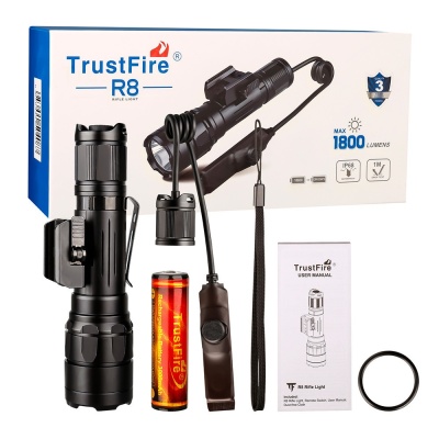 Lanterna tactila cu comutator de presiune TrustFire R8 - Img 1