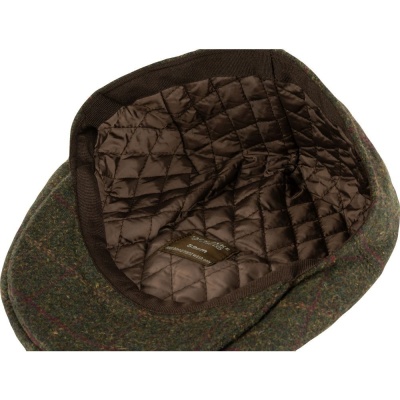 Șapcă Jack Pyke Flat Cap din amestec de lână, oliv închis - Img 3