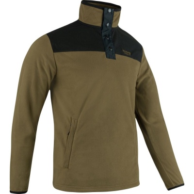 Top Jack Pyke Snap Neck Fleece, muștar închis - Img 5
