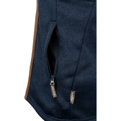 Vestă Fleece Jack Pyke Melange – Bleumarin - Img 3