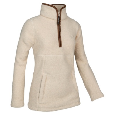 Hanorac Fleece Jack Pyke Ladies guler fermoar Sherpa Sail - Img 3