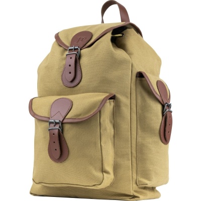 Rucsac canvas Day Pack Jack Pyke din pânză, maro deschis - Img 5