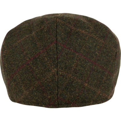 Șapcă Jack Pyke Flat Cap din amestec de lână, oliv închis - Img 6