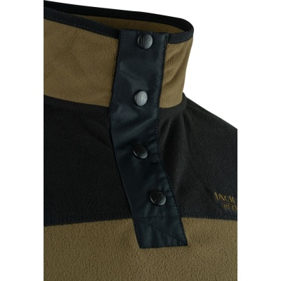 Top Jack Pyke Snap Neck Fleece, muștar închis - Img 2