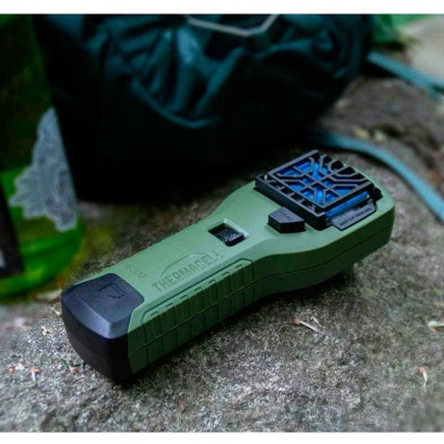 DISPOZITIV PORTABIL ANTIȚÂNȚARI THERMACELL MR300, VERDE OLIV - Img 4