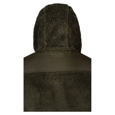 Jack Pyke Sherpa Fleece Hoodie Gen 2 Dark Olive - Img 2