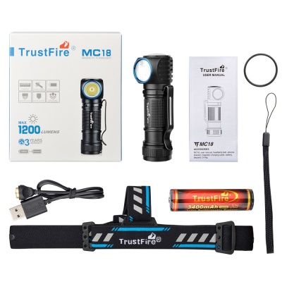 Lanterna de cap reincarcabila Trustfire MC18 LED - Img 10