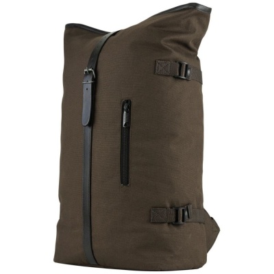 RUCSAC EXTENSIBIL CANVAS DIN BUMBAC CU DENSITATE MARE JACK PYKE, CU CLAPETĂ PLIABILĂ, MARO - Img 3