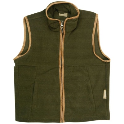 Vesta Fleece Jack Pyke Junior Countryman Dark Olive