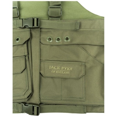 Vestă Jack Pyke HANDLERS, culoare verde oliv - Img 3