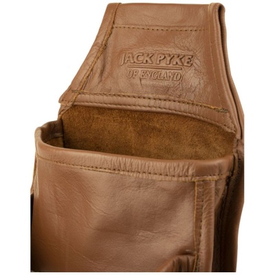 Borseta din piele pentru cartușe Jack Pyke, culoare crem - Img 3