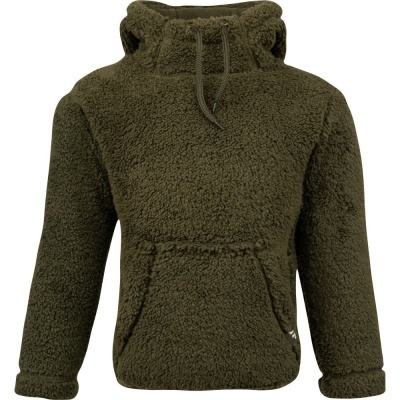 Hanorac Jack Pyke Junior Sherpa Fleece, verde închis