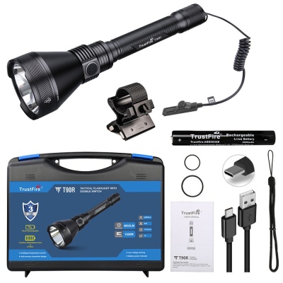 Set lanterna de vanatoare Trustfire T90R LED - Img 1