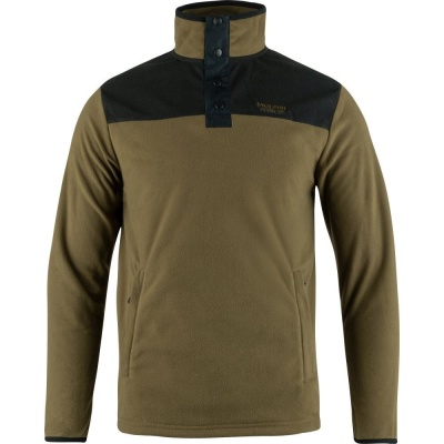 Top Jack Pyke Snap Neck Fleece, muștar închis
