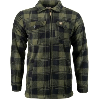 Camasa tip jacheta Jack Pyke Tundra, verde cu carouri