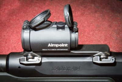 Dispozitiv ochire Aimpoint Micro H2 Sauer 404 - Img 3