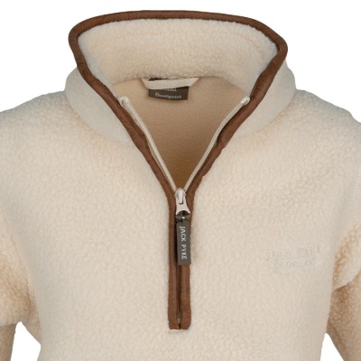 Hanorac Fleece Jack Pyke Ladies guler fermoar Sherpa Sail - Img 4