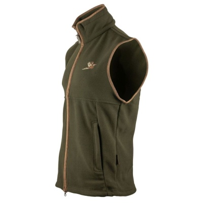 Vesta de lână Jack Pyke Countryman Fleece Gilet Pheasant, culoare oliv închis - Img 4