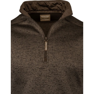 Fleece Jack Pyke Melange Quarter Zip, maro - Img 2