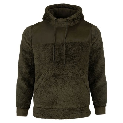 Jack Pyke Sherpa Fleece Hoodie Gen 2 Dark Olive