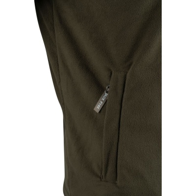 Top Jack Pyke Snap Neck Fleece, oliv închis - Img 4