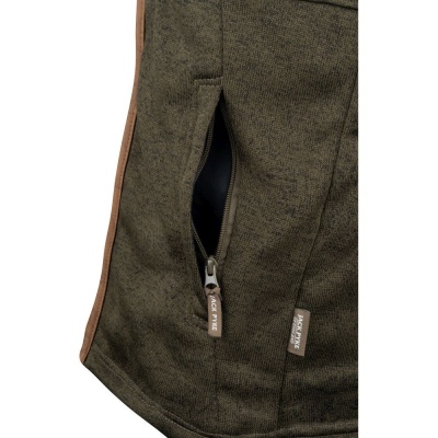 Vestă Fleece Jack Pyke Melange – Olive Închis - Img 3