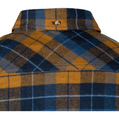 Cămașă Flanel Groasă Jack Pyke Bleasdale – Bleumarin/Ruginiu - Img 7