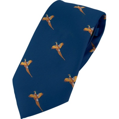 Cravata de vanatoare Jack Pyke cu fazan – culoare Navy