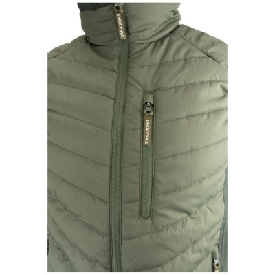 Vesta matlasata fleece Jack Pyke Hybrid, culoare verde - Img 9