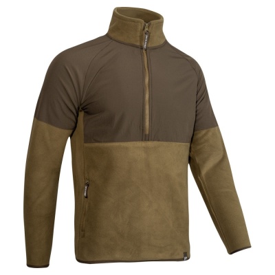 Bluză Fleece Jack Pyke Bleasdale cu Semi-Fermoar – Muștar Închis - Img 7
