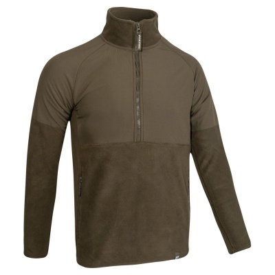 Bluză Fleece Jack Pyke Bleasdale cu Semi-Fermoar – Olive Închis - Img 2