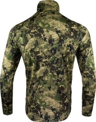 Bluză Tehnică Jack Pyke Roll Neck Digicam – Camuflaj, Respirabilă și Elastică - Img 2
