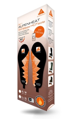 Branțuri încălzite ALPENHEAT WIRELESS HOTSOLE App S/M - Img 4