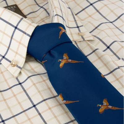 Cravata de vanatoare Jack Pyke cu fazan – culoare Navy - Img 3