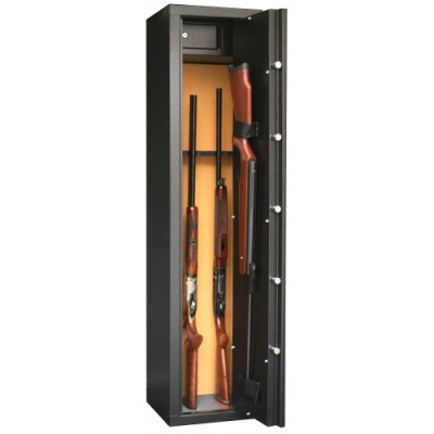 Dulap metalic SD7 pentru arme 6+1 cu vizor si cutie interioara - Img 2
