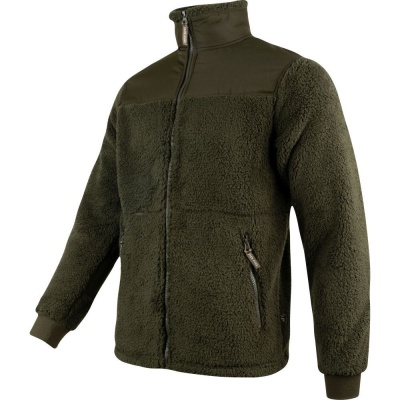 Jachetă din polar Sherpa Jack Pyke GEN 2, oliv închis - Img 2