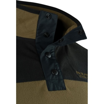 Top Jack Pyke Snap Neck Fleece, muștar închis - Img 4