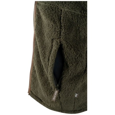 Vestă Jack Pyke Countryman Chunky Fleece Gilet, oliv închis - Img 3