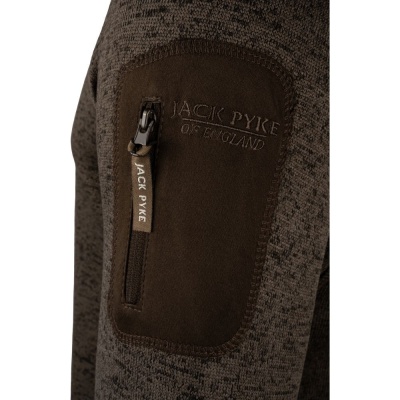 Fleece Jack Pyke Melange Quarter Zip, maro - Img 3