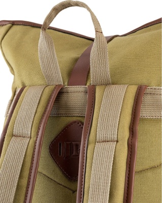 RUCSAC EXTENSIBIL CANVAS DIN BUMBAC CU DENSITATE MARE JACK PYKE, CU CLAPETĂ PLIABILĂ, MARO DESCHIS - Img 7