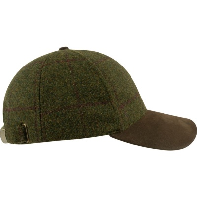 Șapcă de baseball Jack Pyke Lowland din tweed, culoare verde
